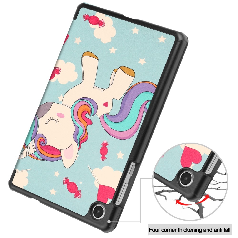 Zárható tok Lenovo Tab M8 4. generációs (2024) Lenovo Tab M8-hoz - Egyszarvú