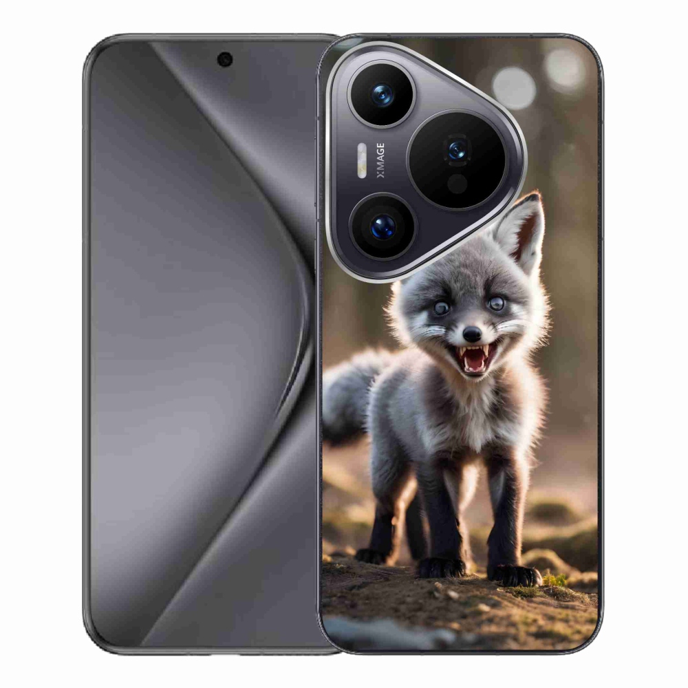 Gél borítás mmCase a Huawei Pura 70 Pro készülékhez - angry fox