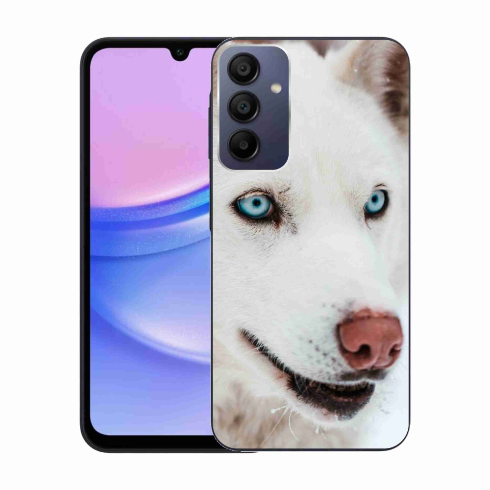 Gél tok mmCase a Samsung Galaxy A15 4G/5G készülékhez - kutyaszemmel nézve