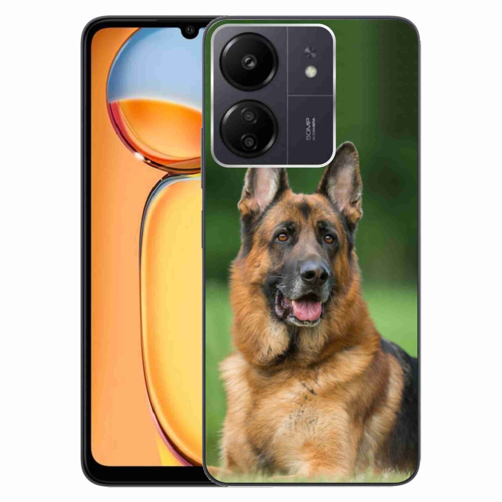 Gél borítás mmCase a Xiaomi Poco C65/Redmi 13C - Német juhászkutya számára