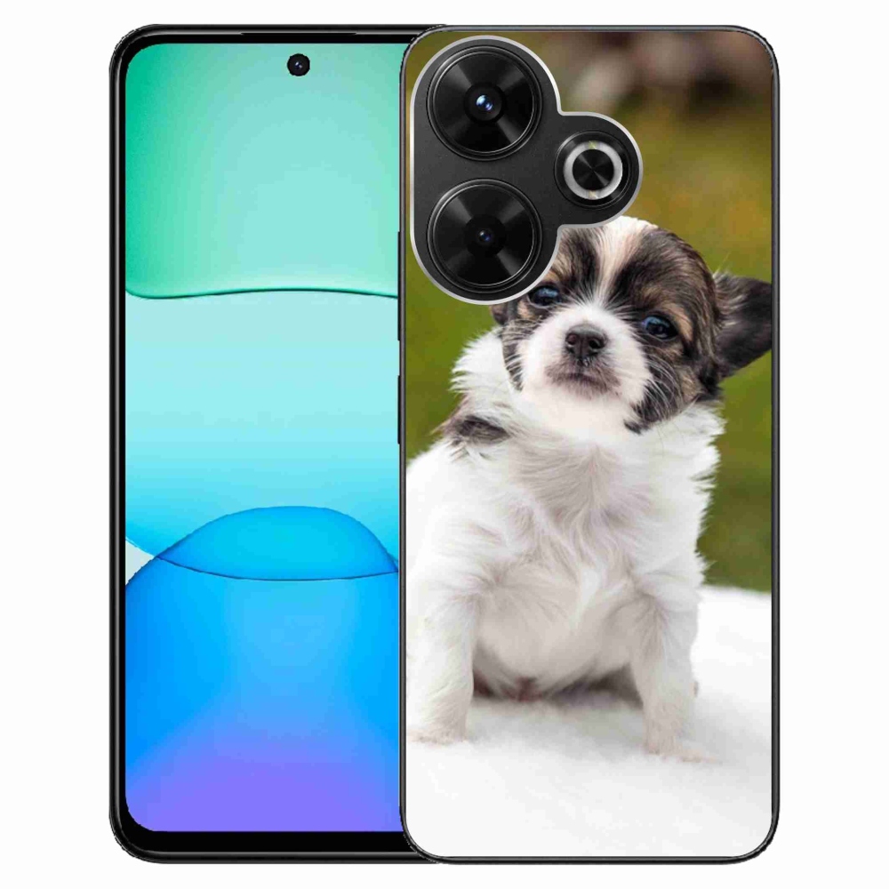 Gél tok mmCase a Xiaomi Redmi 13 4G/Poco M6 4G-hez - chihuahua 4