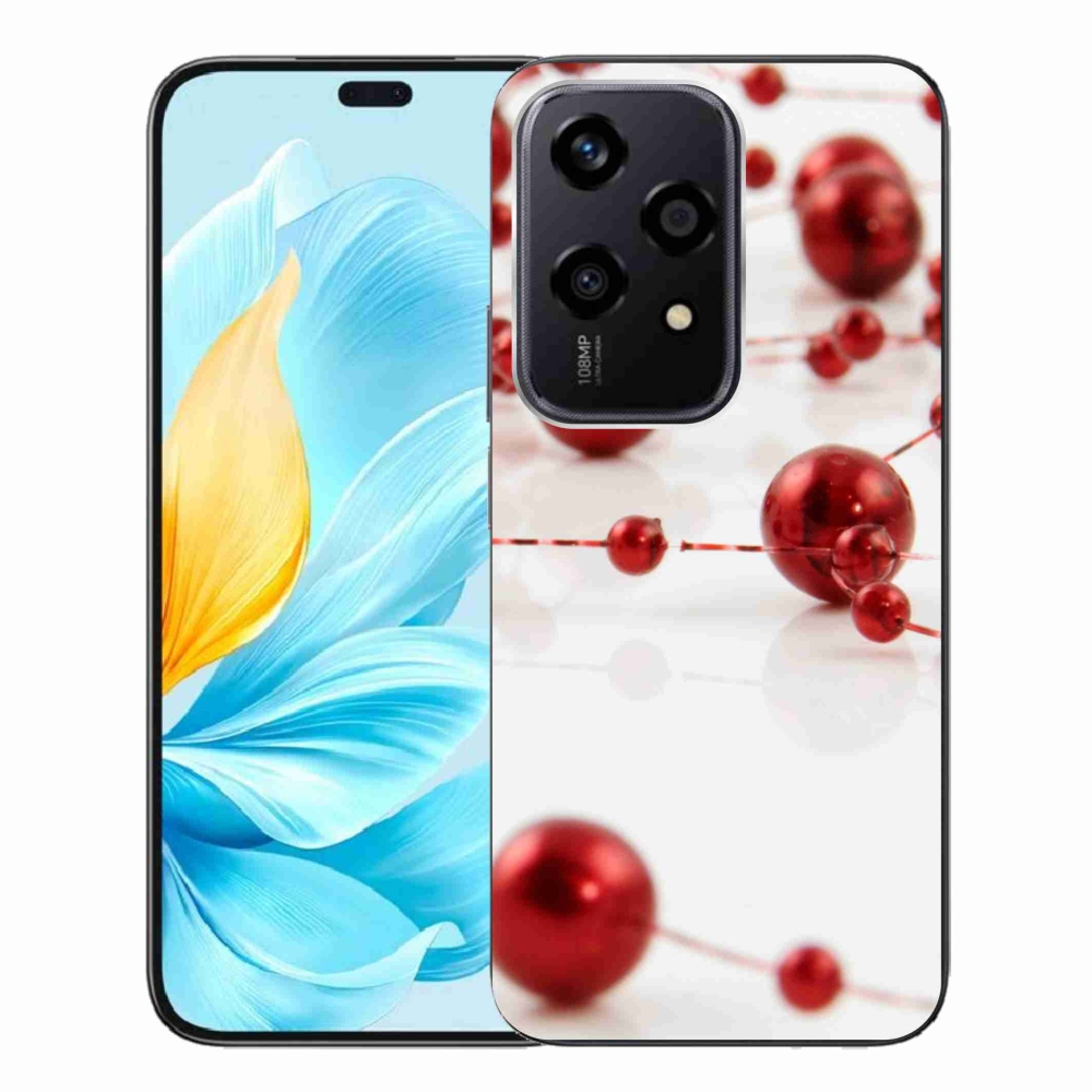 Zselés borítás mmCase a Honor 200 Lite 5G számára - karácsonyi lánc