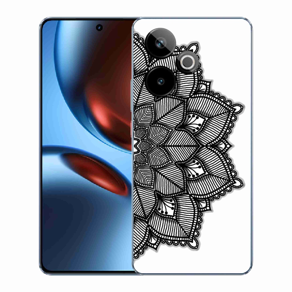 Rugalmas zselés tok mmCase képpel a Realme GT 7 5G/GT 7T 5G - mandala számára