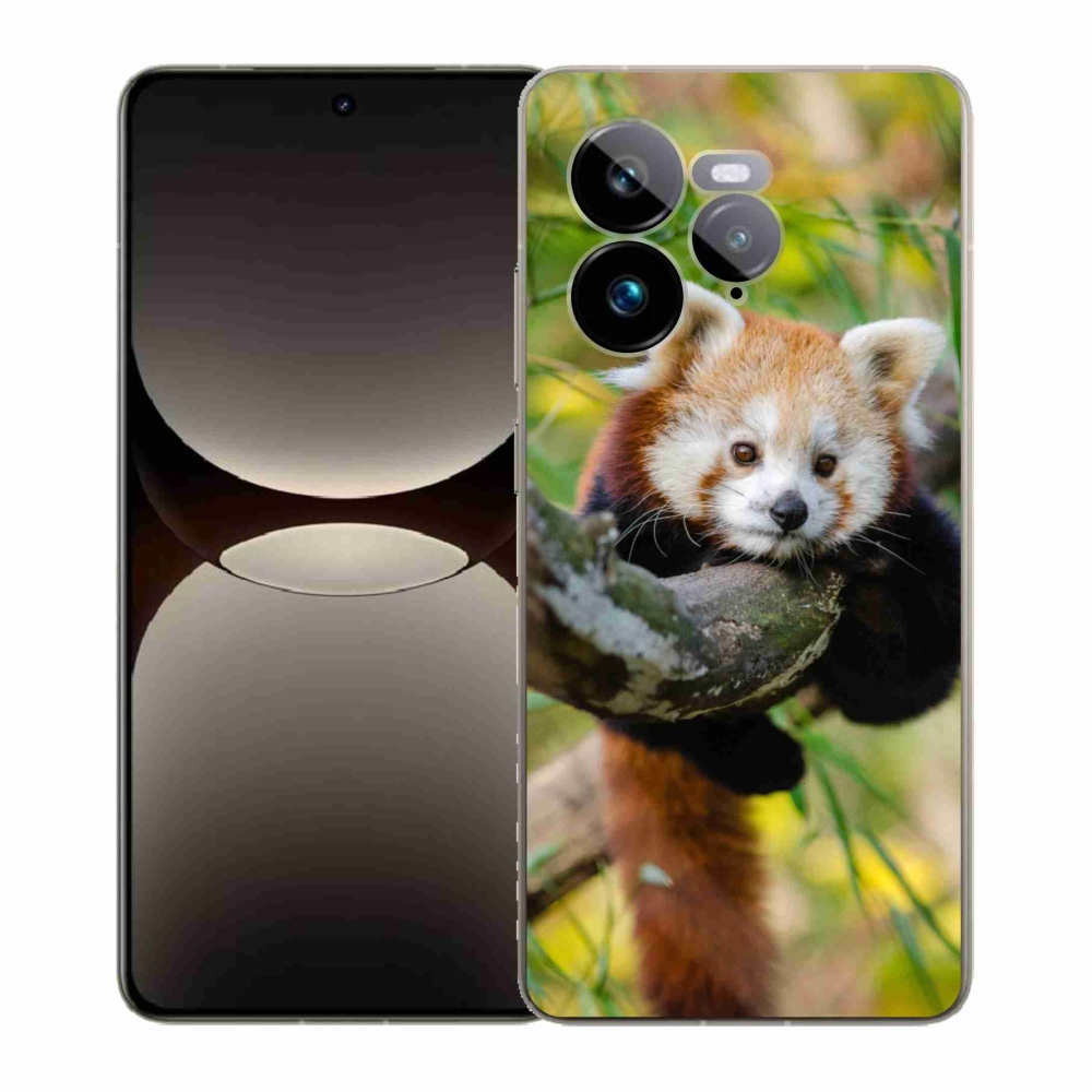 Gél borítás mmCase a Realme GT 7 Pro 5G-re - pandavörös