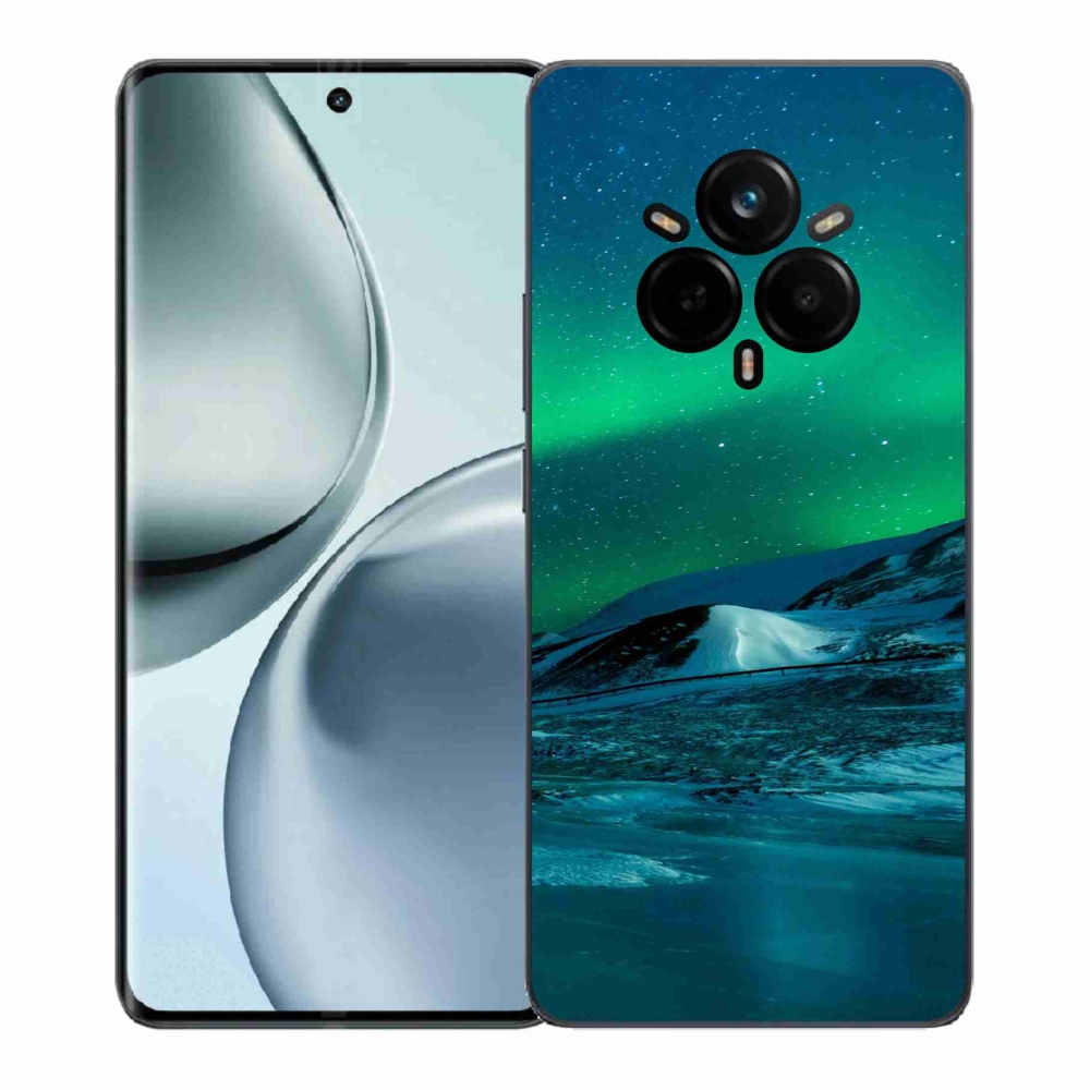 Gél borítás mmCase a Realme 14 Pro+ 5G készülékhez - sarki borealisz