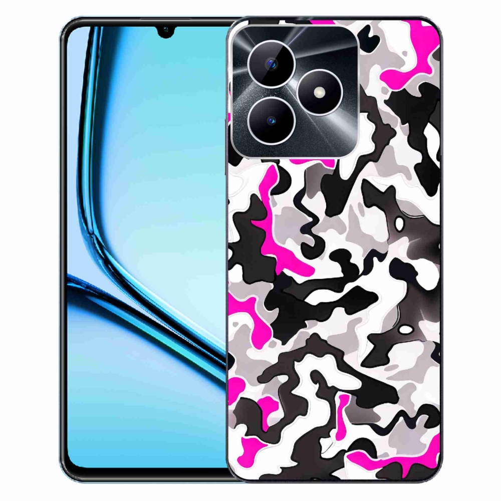 Zselés borítás mmCase a Realme Note 50 készülékhez - álcázó mintázat 5