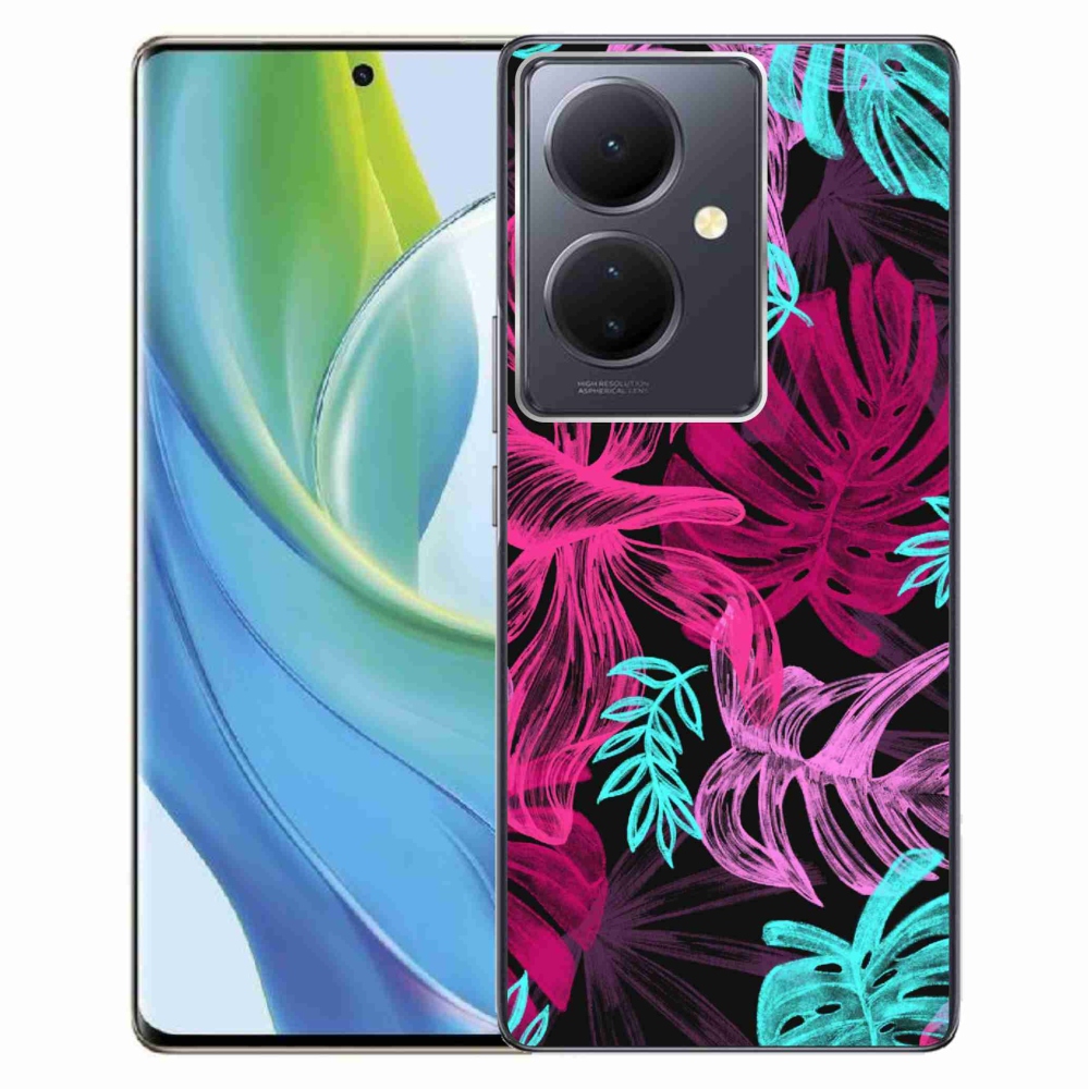 Gél borító mmCase a Vivo V29 Lite 5G készülékhez - virágok 1