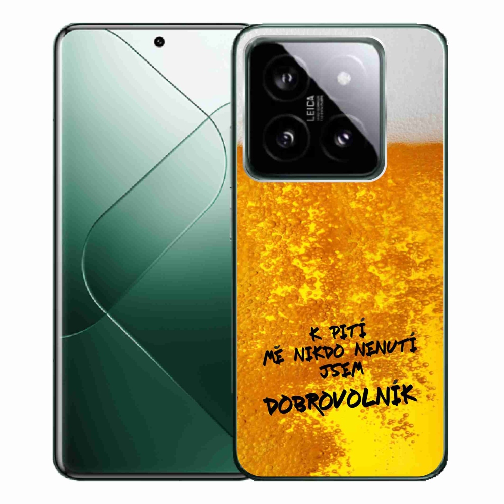 Gél borítás mmCase a Xiaomi 14 Pro számára - sör motívum 4