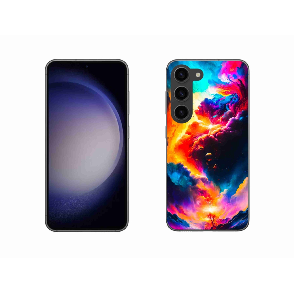 Gél borítás mmCase Samsung Galaxy S23 5G - absztrakt motívumhoz mmCase Samsung Galaxy S23 5G számára