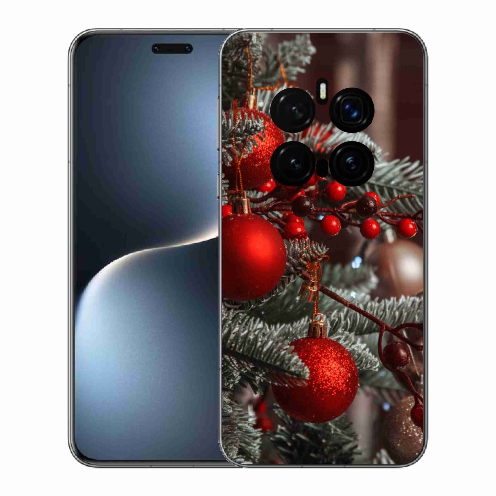 Gél borítás mmCase a Honor Magic 7 Pro 5G számára - karácsonyi dekorációk 2