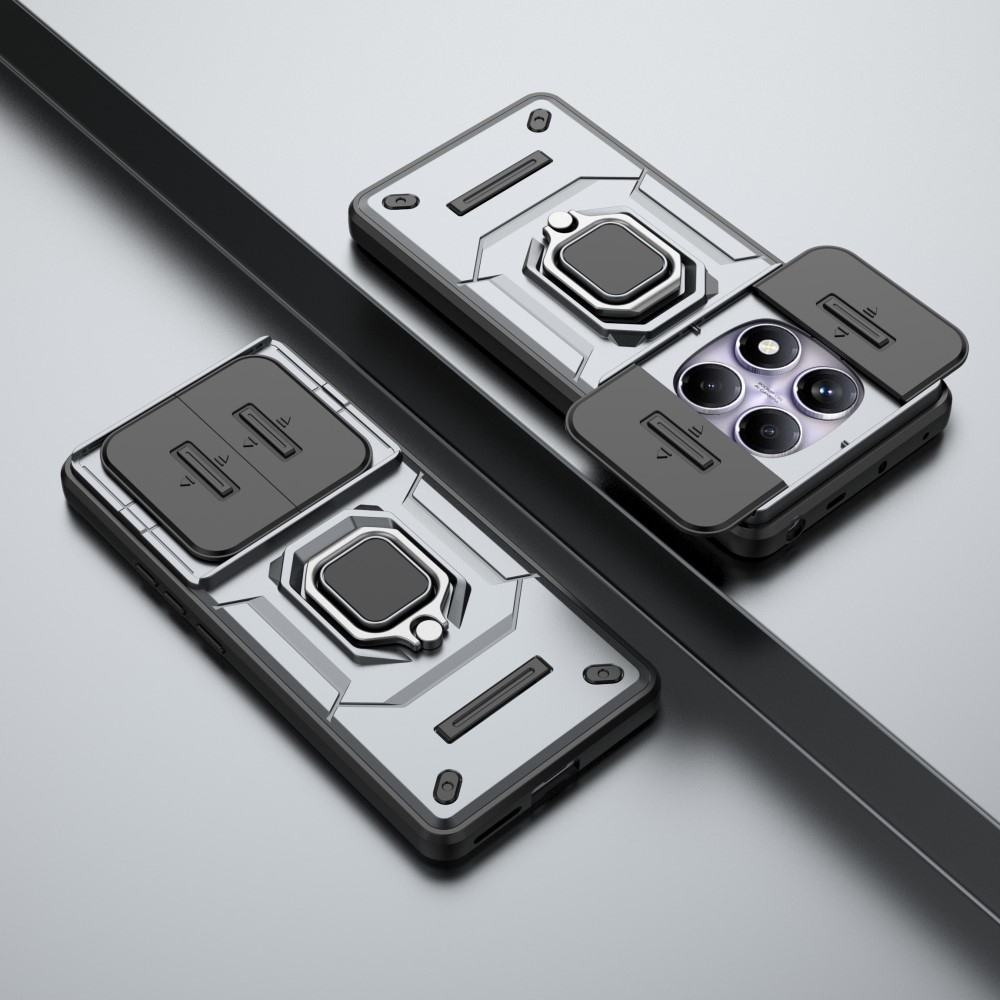 Lencseálló borítás a Xiaomi Redmi Note 14 Pro készülékhez - szürke