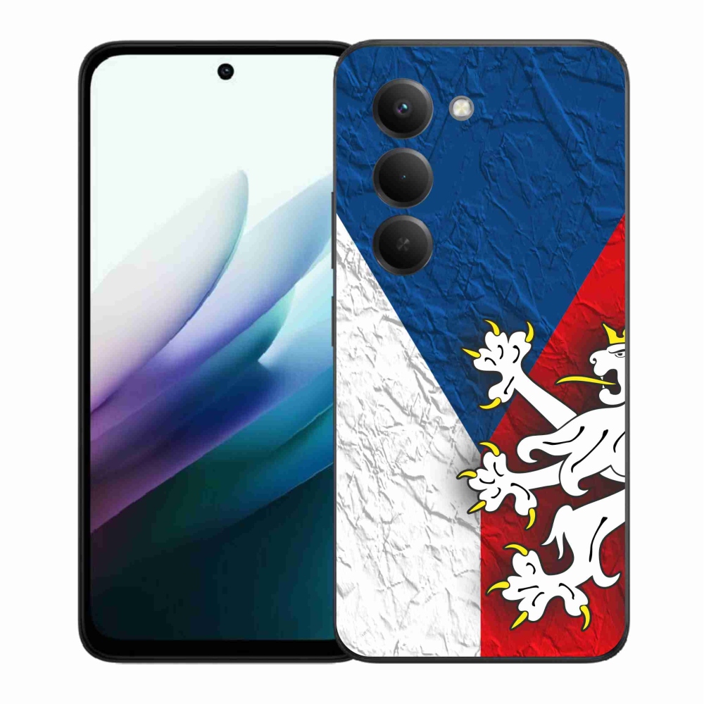 Gél borítás mmCase for Xiaomi Redmi 15 4G/5G (171mm) - cseh zászló 1