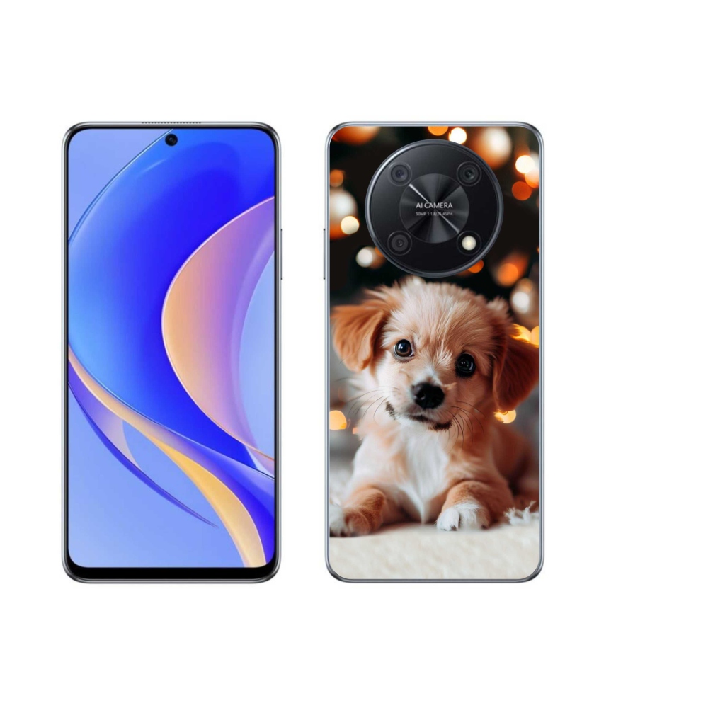 Gél borítás mmCase a Huawei Nova Y90-hez - kölyökkutyakék