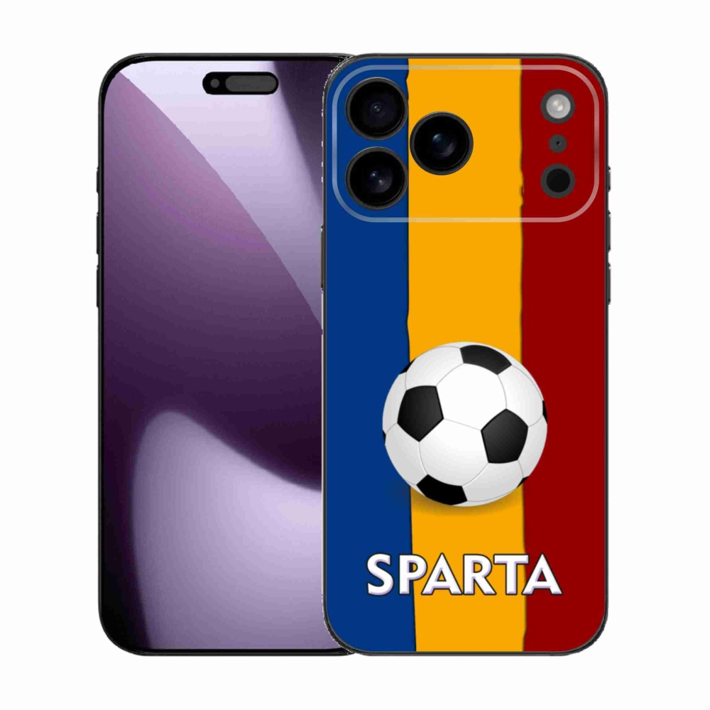 Gél borítás mmCase iPhone 17 Pro Max készülékhez - Labdarúgás 1