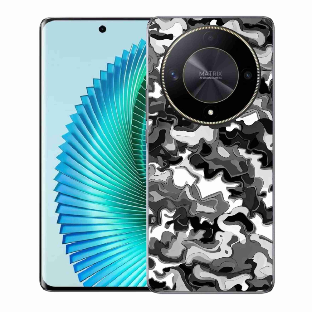 Gél borítás mmCase a Honor Magic 6 Lite 5G számára - álcázó minta 3