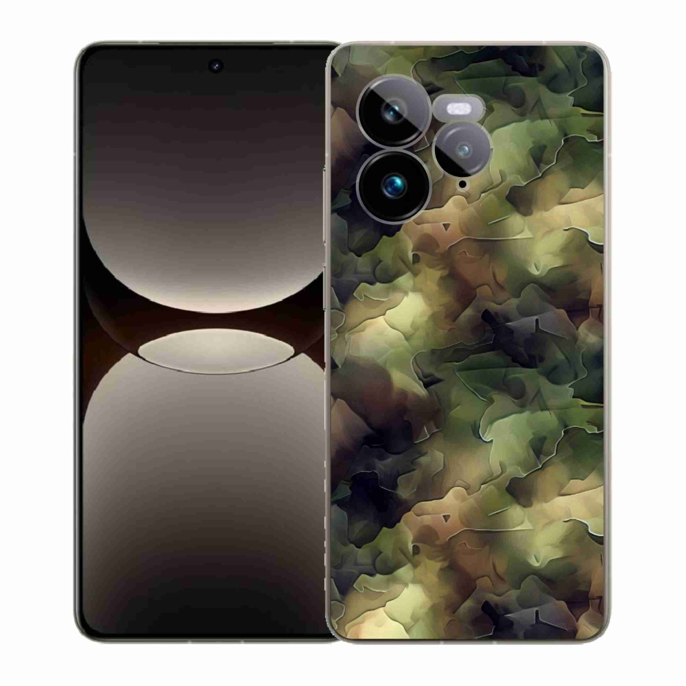 Gél borítás mmCase a Realme GT 7 Pro 5G számára - álcázó minta 10