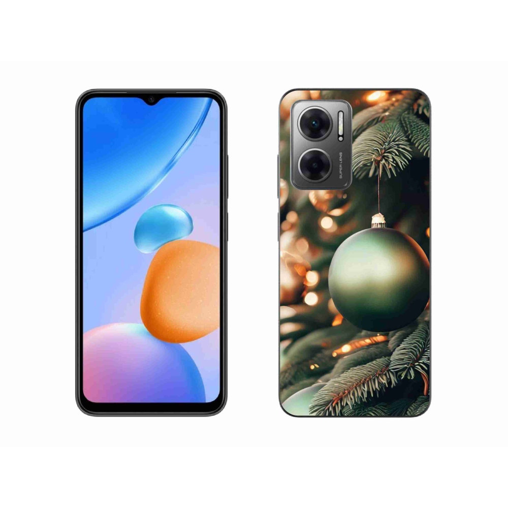 Gél borítás mmCase a Xiaomi Redmi 10 5G számára - karácsonyi dekorációk 1