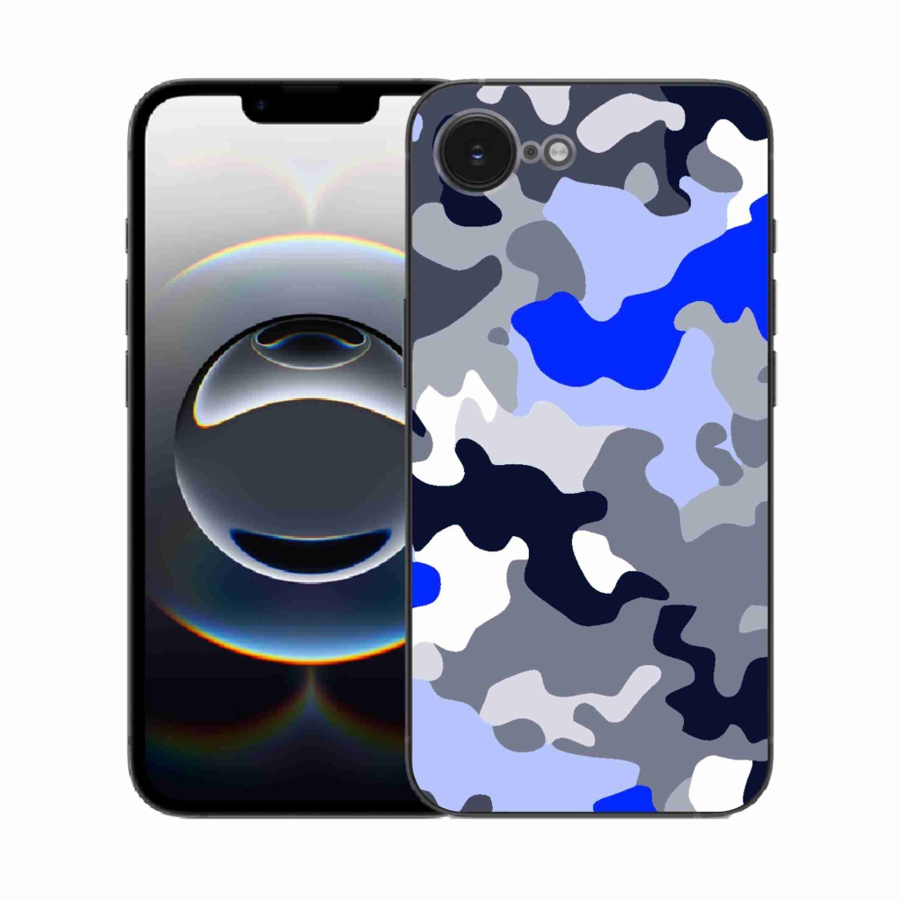 Zselés borítás mmCase iPhone 16e készülékhez - terepszínű minta 8