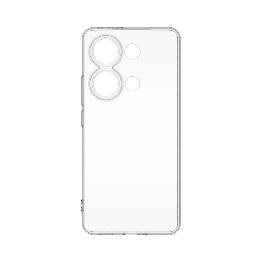 Átlátszó zselés tok Xiaomi Redmi Note 13-hoz - átlátszó