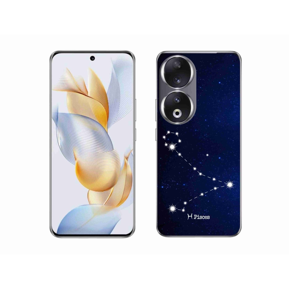 Zselés borítás mmCase a Honor 90-hez - csillagkép Halak
