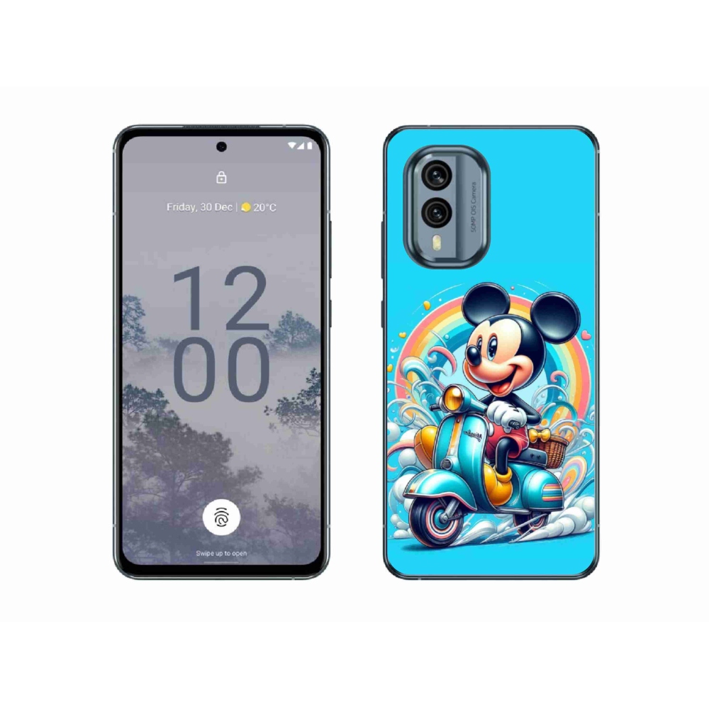 Zselés borítás mmCase a Nokia X30 5G készülékhez - mickey egér 2