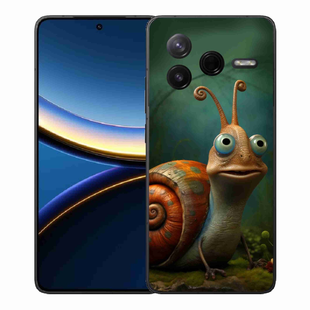 Gél borítás mmCase a Xiaomi Poco F7 Pro számára - csiga