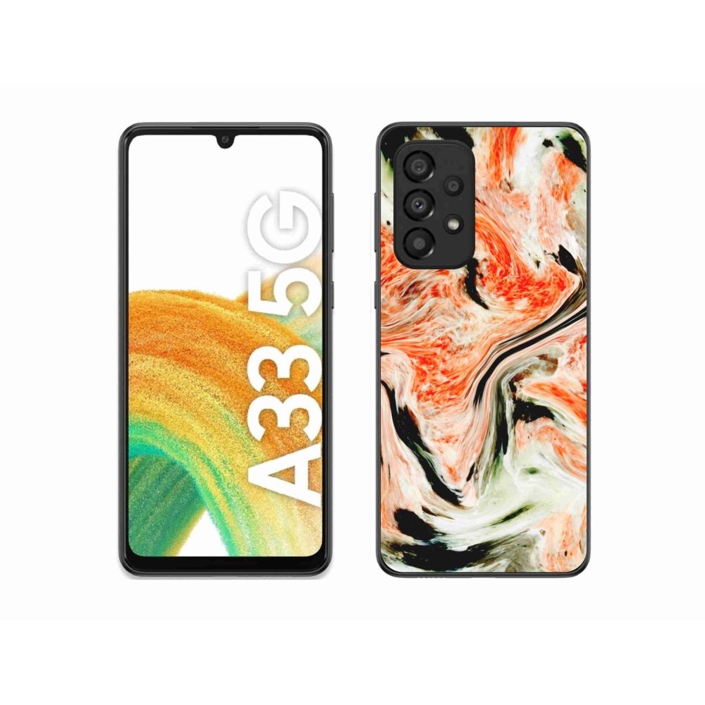 Zselés borítás mmCase Samsung Galaxy A33 5G - absztrakt 25