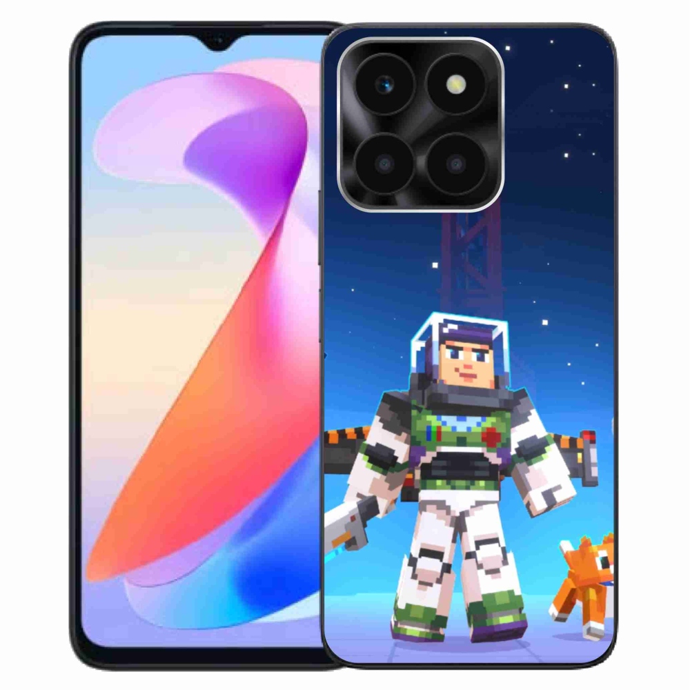 Zselés borítás mmCase a Honor X6a számára - minecraft 2