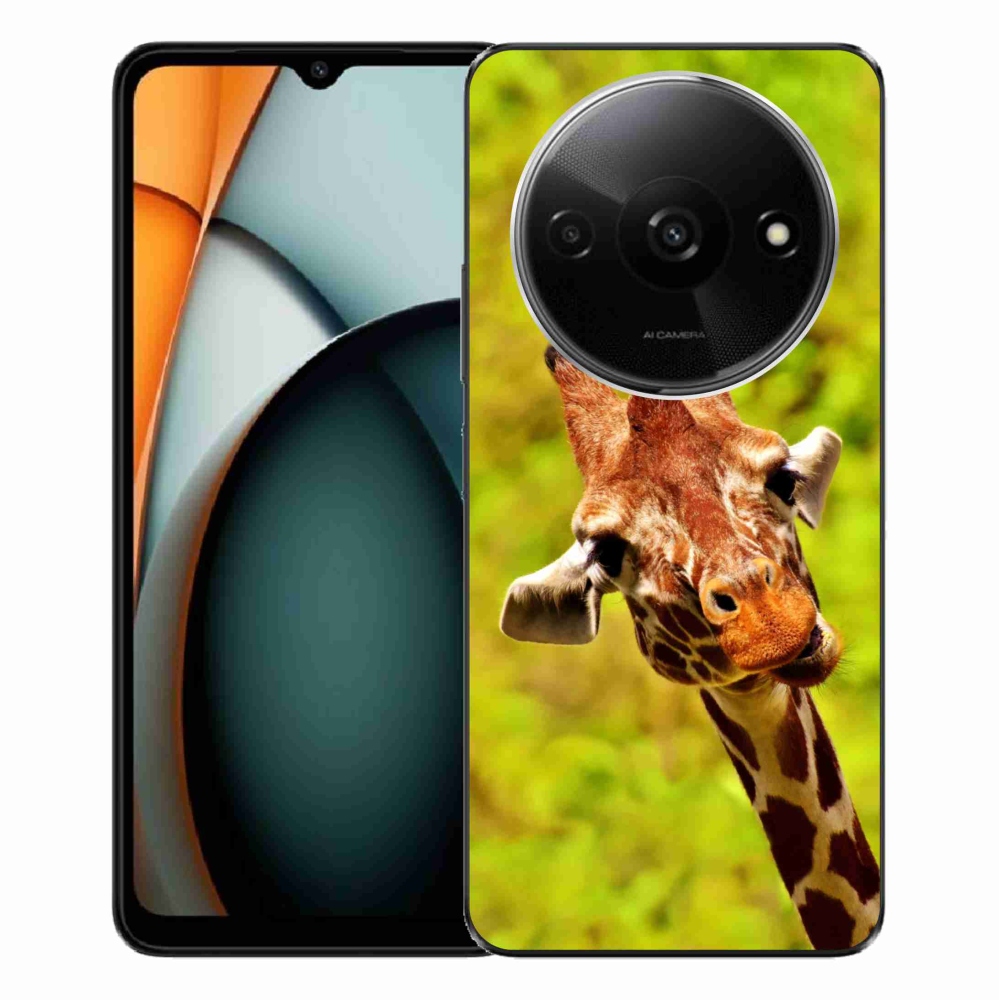 Gél borítás mmCase a Xiaomi Redmi A3-hoz - zsiráf