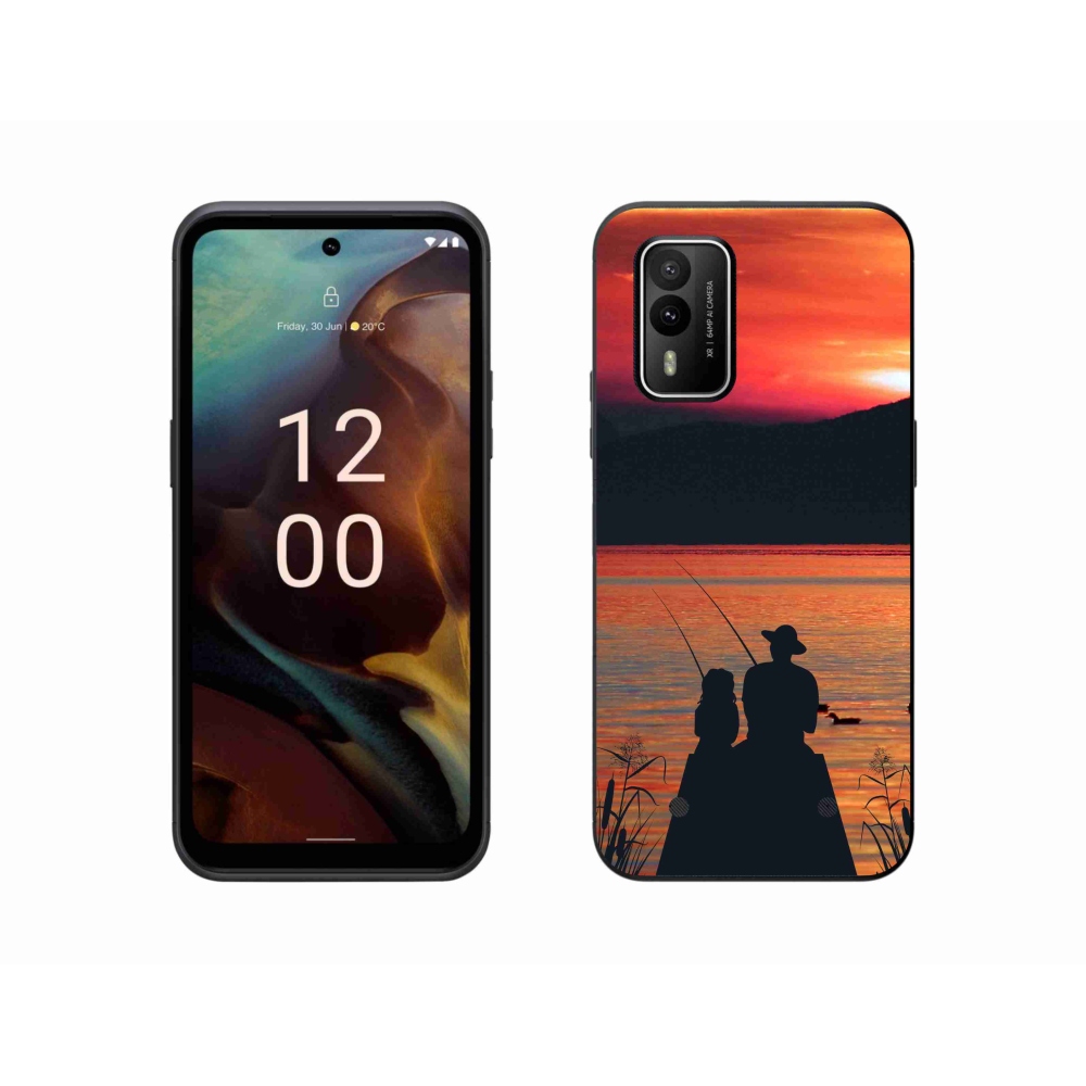 Zselés borítás mmCase a Nokia XR21 készülékhez - halászat 3