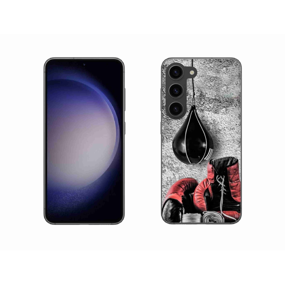 Gél borítás mmCase Samsung Galaxy S23 5G - bokszzsák és kesztyű - Samsung Galaxy S23 5G számára