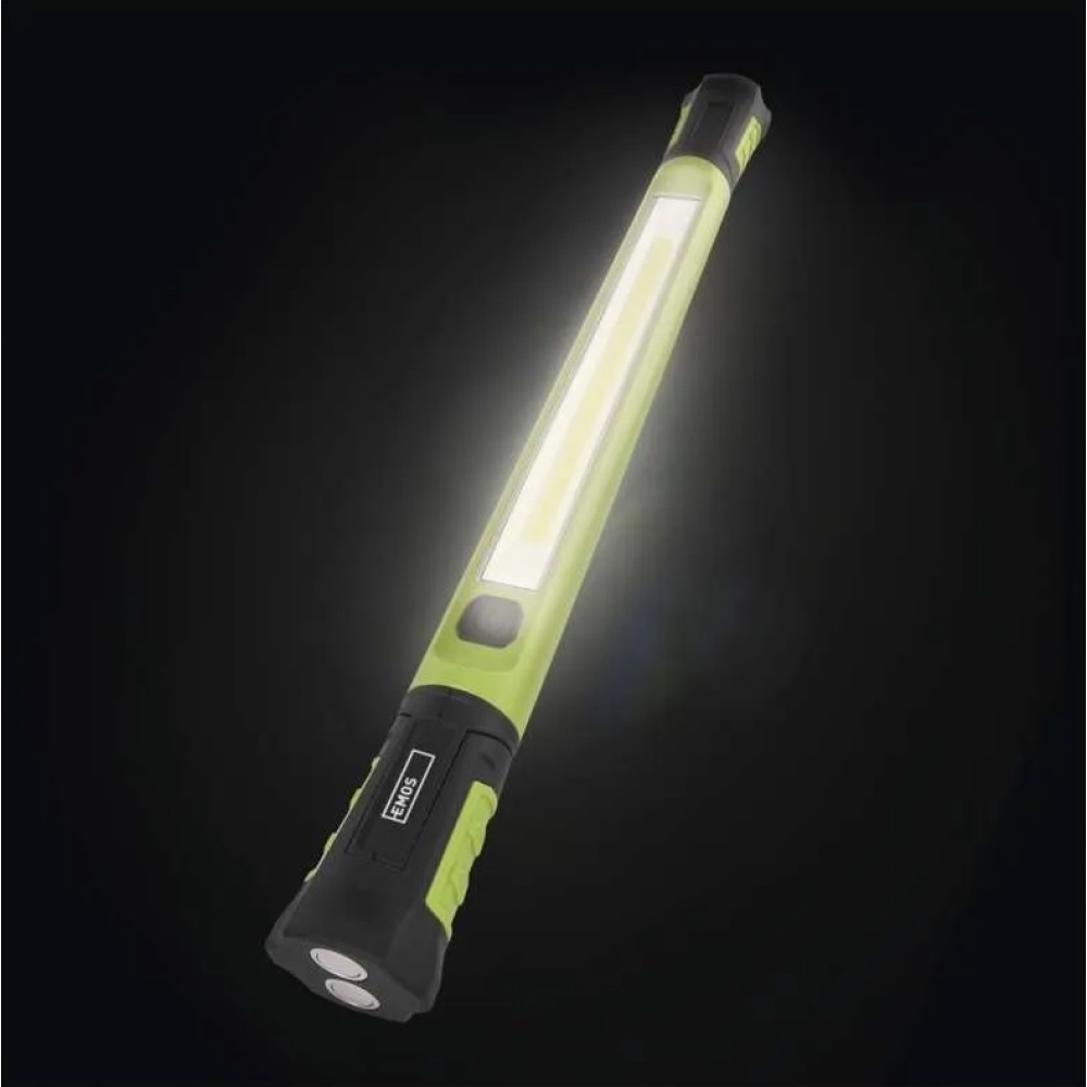 COB LED újratölthető munkahelyi zseblámpa P4545, 1000 lm, 2600 mAh