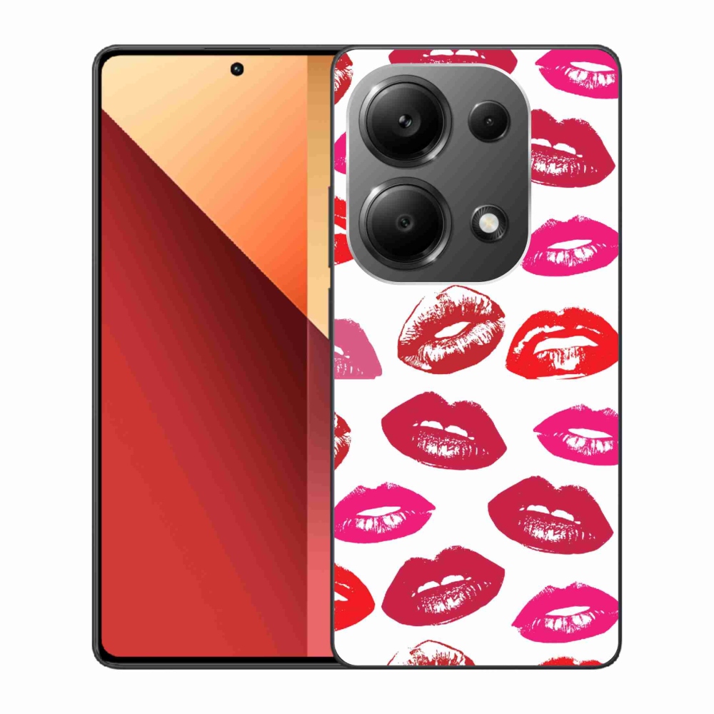 Gél borítás mmCase a Xiaomi Redmi Note 13 Pro 4G/Poco M6 Pro számára - ajkak