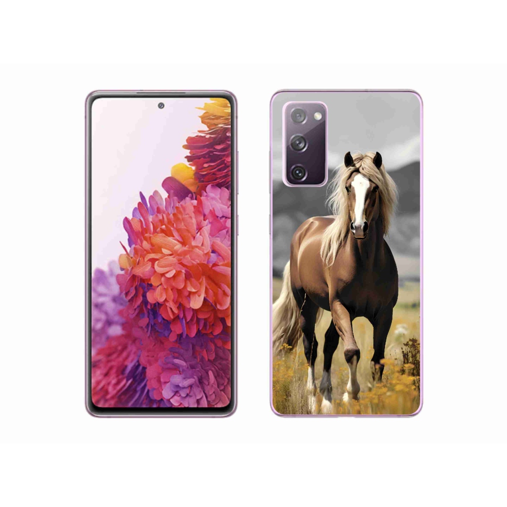 Zselés borítás mmCase Samsung Galaxy S20 FE - barna ló 1