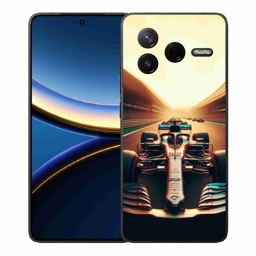 Gél borítás mmCase a Xiaomi Poco F7 Pro számára - formula 1