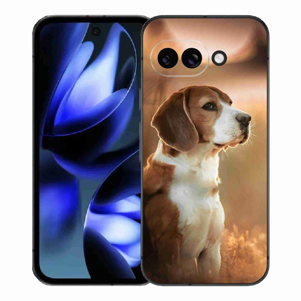 Gél védőburkolat mmCase a Google Pixel 9a készülékhez - bézs színű