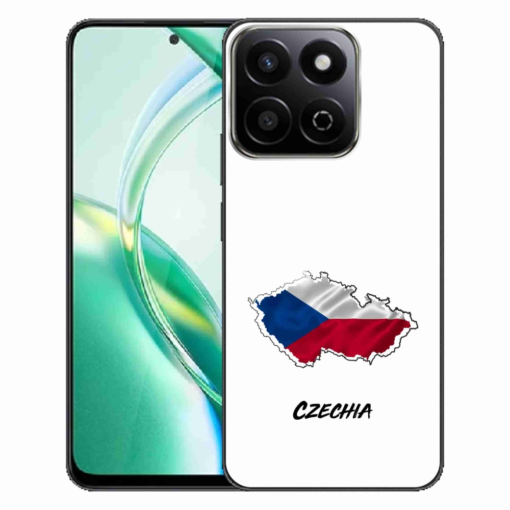 Zselés borító mmCase a Honor 200 Smart 5G készülékhez - Csehország fehér háttér