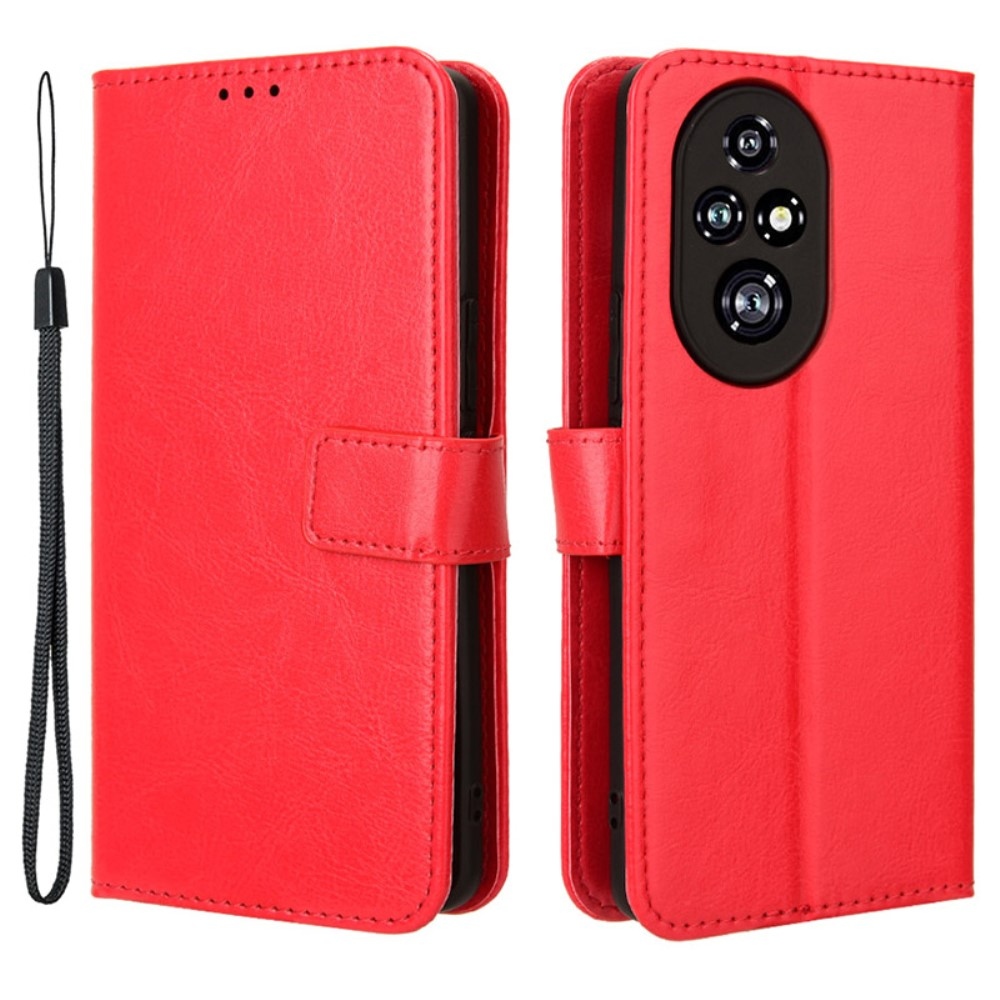 Őrült könyvtáska a Honor 200 Pro 5G-hez - piros