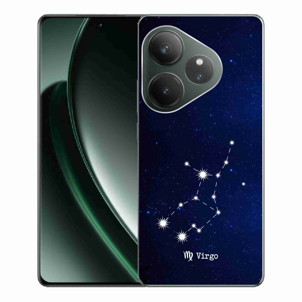Gél borítás mmCase a Realme GT 6 5G/GT 6T 5G számára - csillagkép Virgo