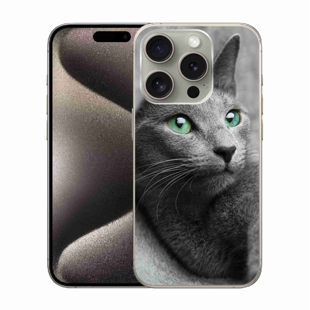 Zselés borítás mmCase iPhone 15 Pro készülékhez - cat 2
