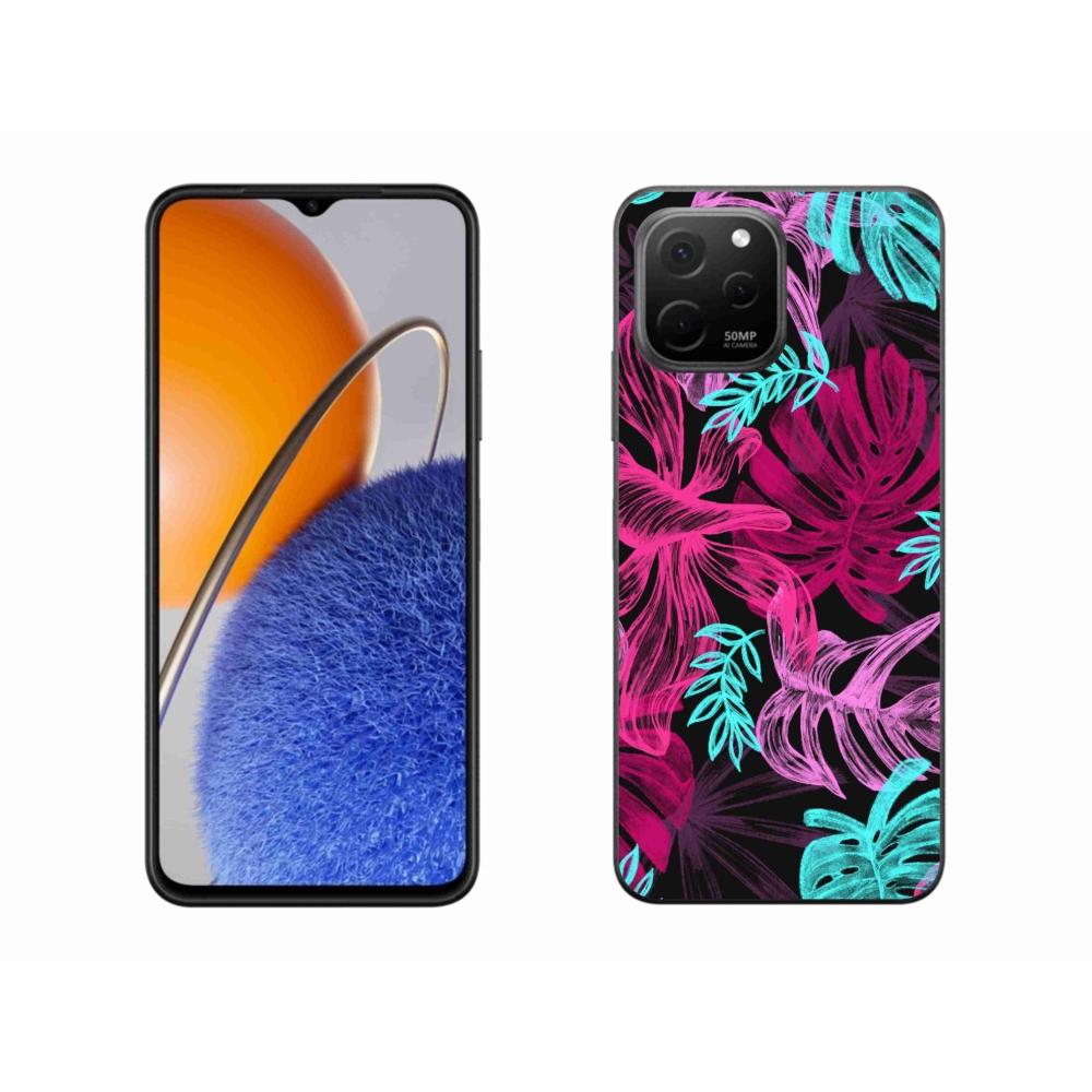 Gél borító mmCase a Huawei Nova Y61 készülékhez - virágok 1