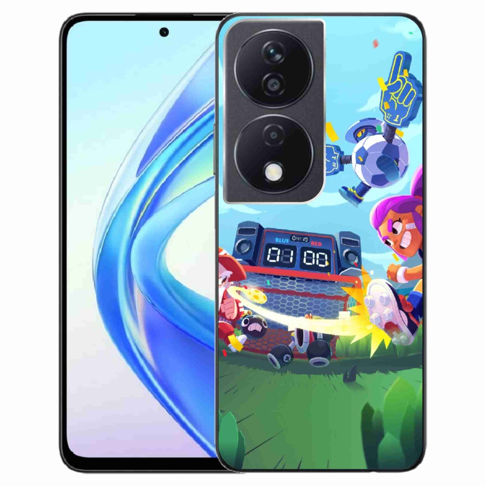 Zselés borítás mmCase a Honor X7b/Honor 90 Smarthoz - verekedős csillagok 1