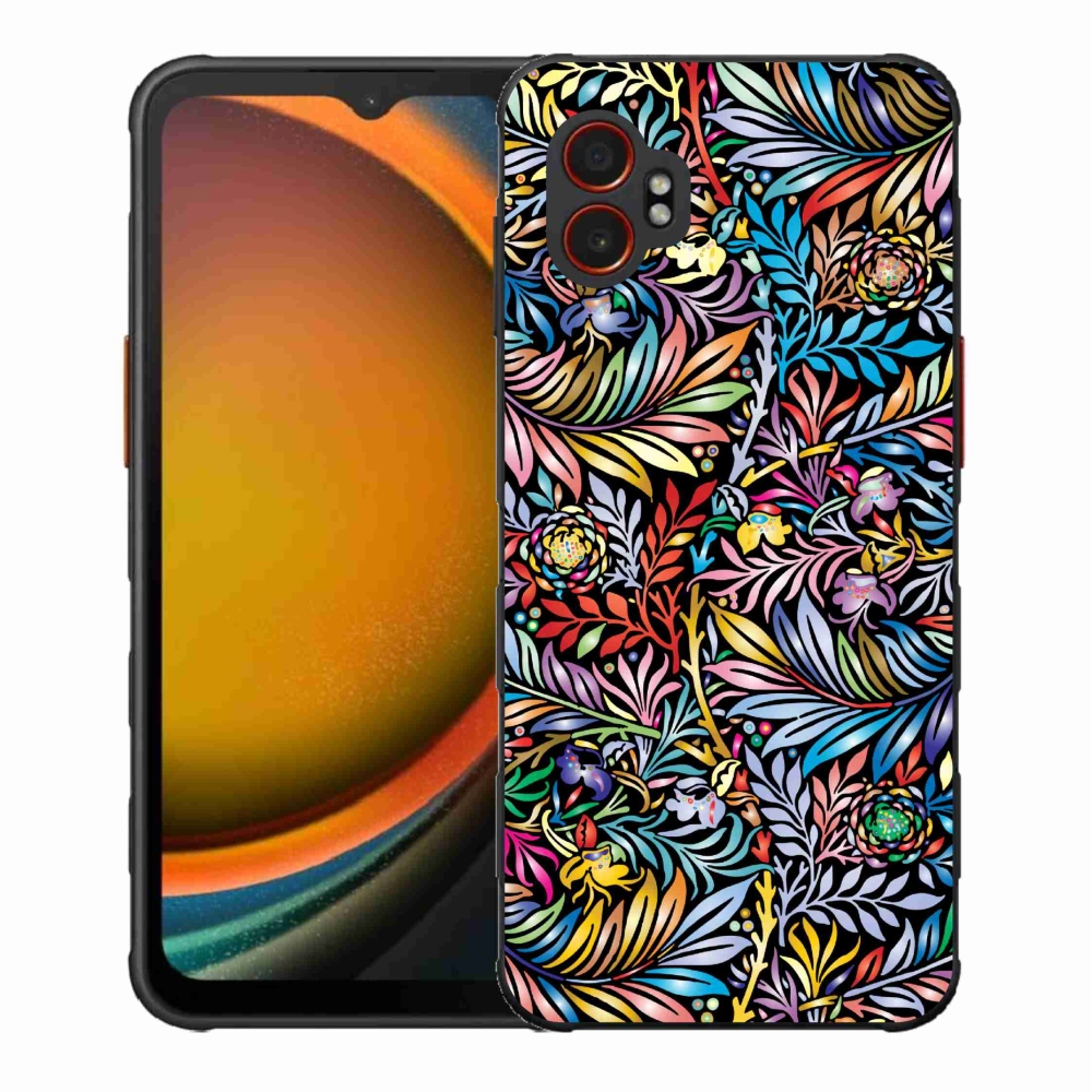 Gél borítás mmCase Samsung Galaxy Xcover 7 Pro - virágok 5