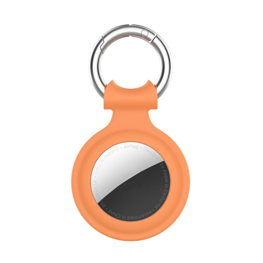 Love szilikon tok Apple AirTaghez - narancssárga