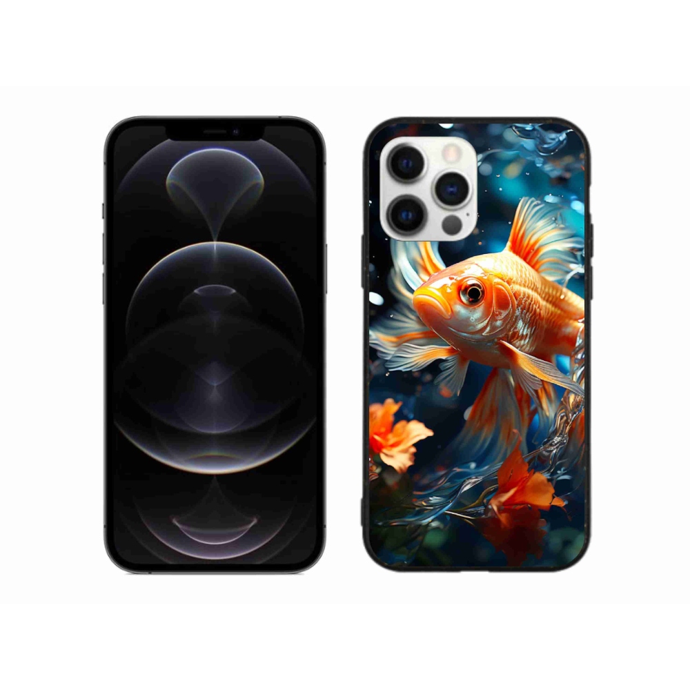 Gél védőburkolat mmCase iPhone 12 Pro Max készülékhez - hal