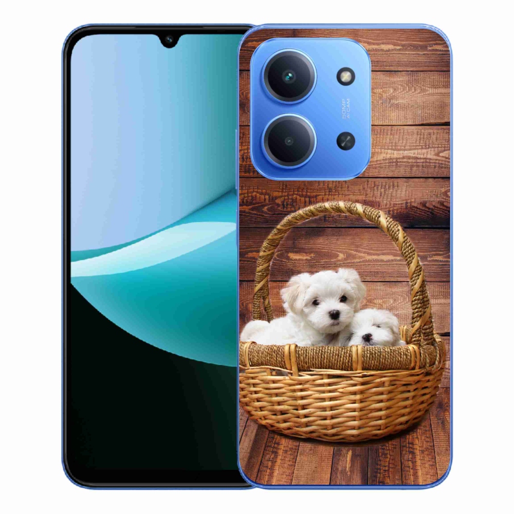 Gél borítás mmCase a Xiaomi Redmi 15C 4G/5G (173mm) - kölyökkutyákhoz