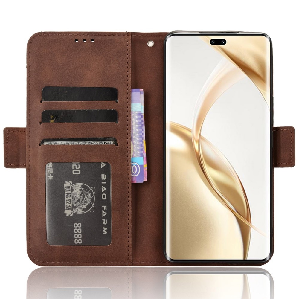 Több könyv tok a Honor 200 Pro 5G-hez - barna