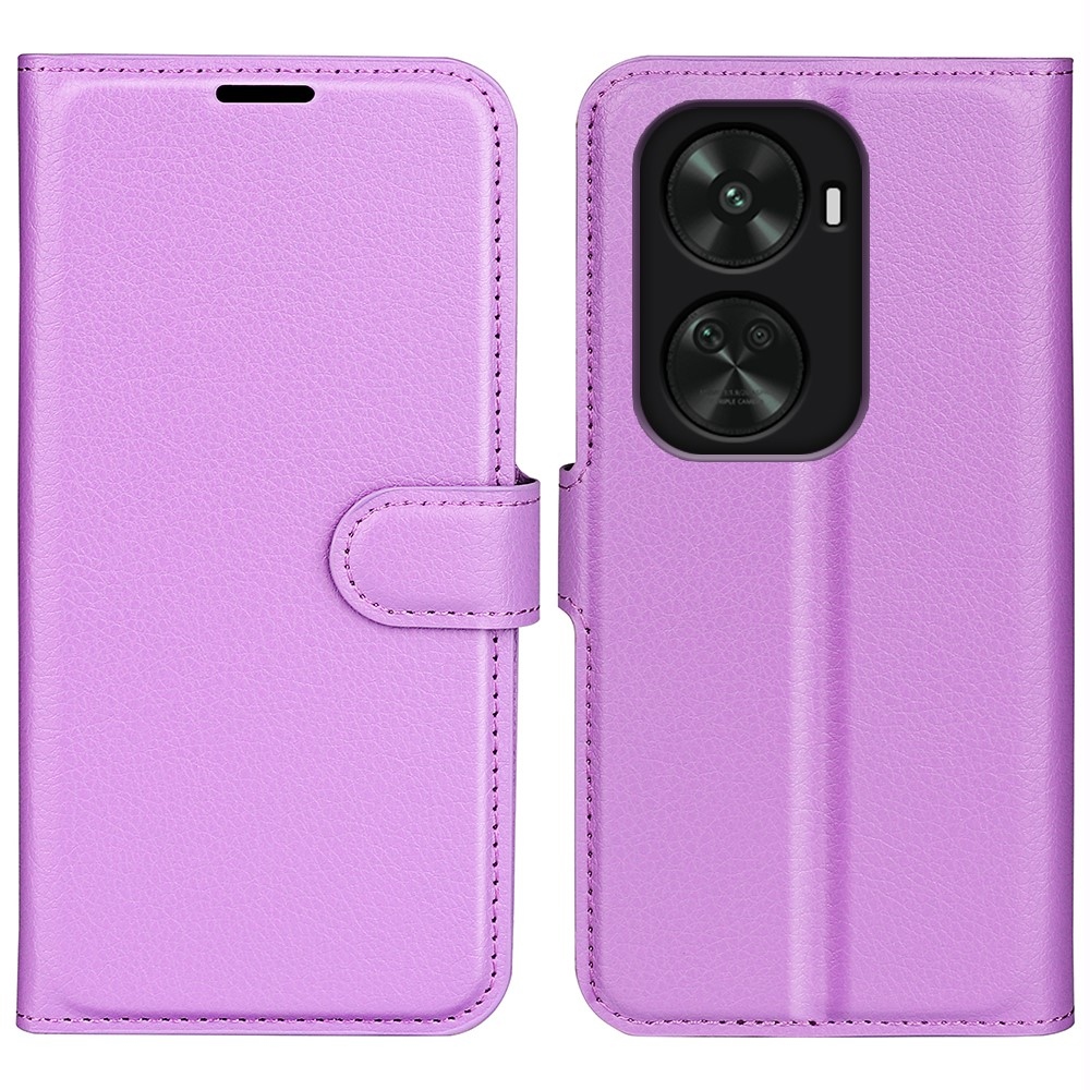 Litchi könyv tok Huawei Nova 12 SE-hez - lila