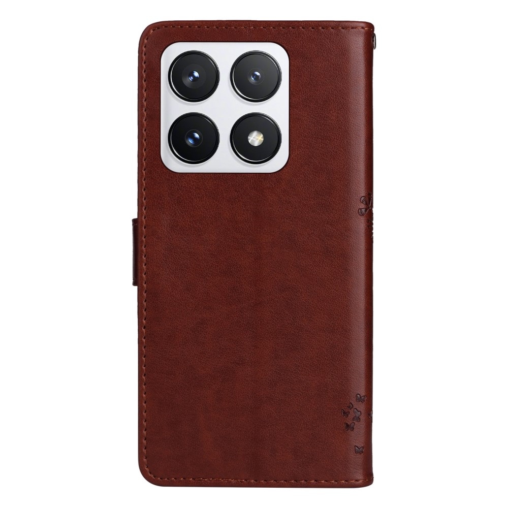 Fák könyve tok Xiaomi 14T Pro - barna