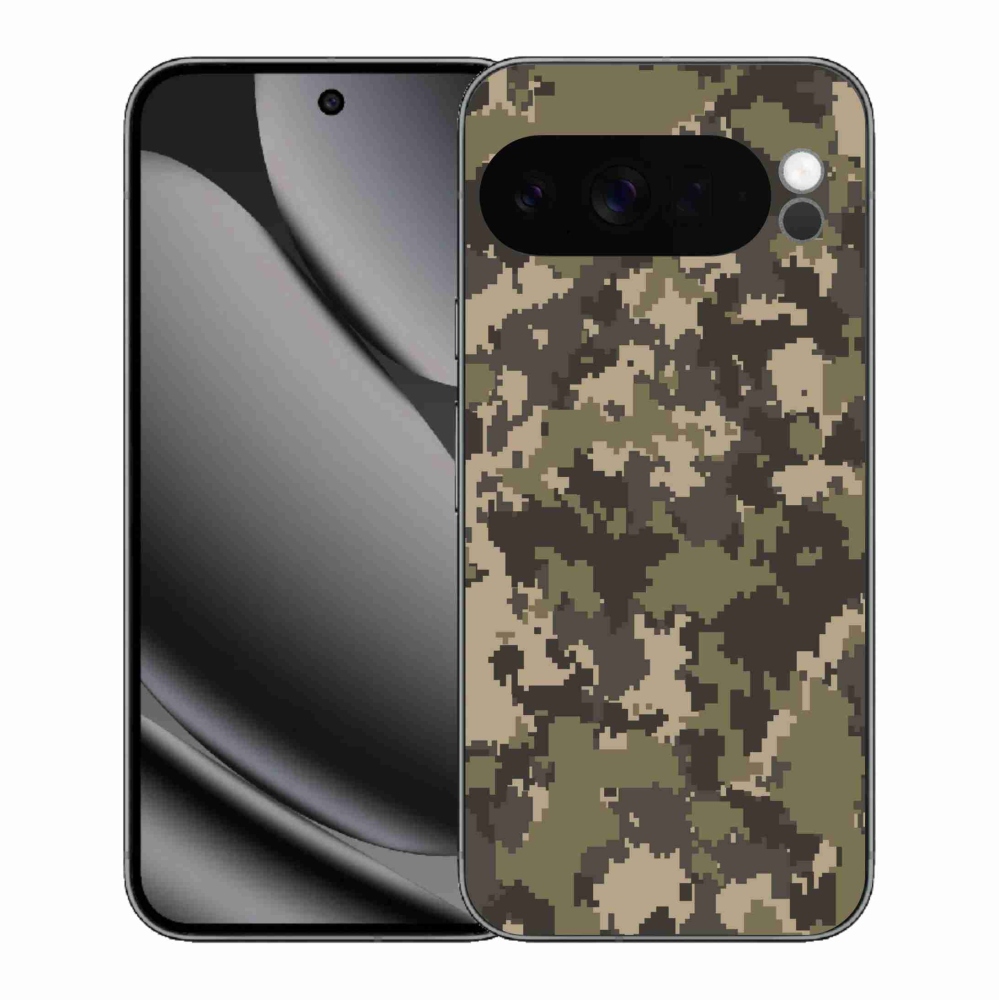 Zselés borítás mmCase a Google Pixel 10 Pro XL-hez - terepszínű minta 12